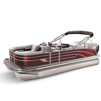 Bateau ponton en aluminium personnalisé en gros, fabriqué en Chine, pour la pêche, les croisières, les fêtes, les loisirs, en vente