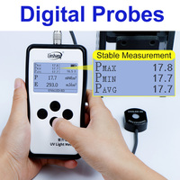 RTS LS125 Sonde Multiple UVA UVB UVC 450nm Lumière Bleue Ultraviolet UV Light Meter Radiometer