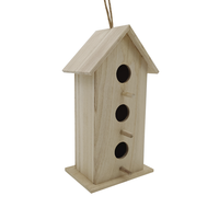 <strong>Best</strong> <strong>Selling</strong> Outdoor Rustic Wood New Cedar Hanging Nest Customized Decorative Wooden <strong>Bird</strong> Cage <strong>Bird</strong> <strong>Houses</strong>