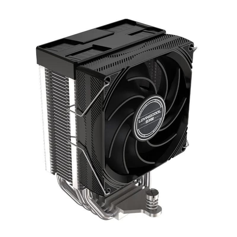 Nieuwe Stijl 4 Heat Pipe Toren Cpu Koeler Rgb Lucht Radiator Met 12V Nominale Spanning Koper Aluminium Koellichaam Ventilator