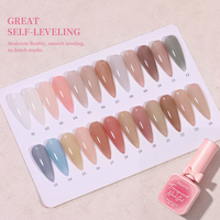Kit Professionnel de Vernis à Ongles Gel UV French Jelly 24 Couleurs 15ml Non Toxique Végan DIY Usage Salon & Spa Marque Privée Personnalisable