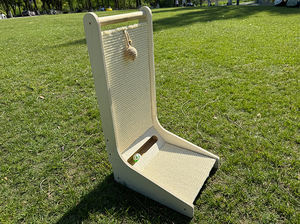 Rascador rectangular <span class=keywords><strong>de</strong></span> madera contrachapada para gatos, función <span class=keywords><strong>de</strong></span> limpieza para interiores y exteriores, muebles para el hogar, elementos esenciales para acampar para mascotas - Product Image 5