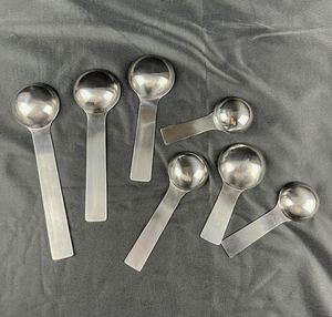 DFM1520 Cuchara Medidora Cuadrada de Acero Inoxidable con Mango Ancho de 15ml/20ml para Granos de Café, Frutas en Polvo y Medicamentos - Product Image 4