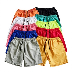 Short de bain pour homme taille haute avec logo frontal, séchage rapide, élastique, avec poche – Idéal pour l'été et la plage (vente en gros) - Product Image 4