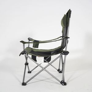 Chaise de plage pliable au design moderne avec logo et couleur personnalisés, repose-pieds, en métal, pour parc et usage extérieur - Product Image 3