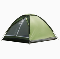 Tente de camping portable quatre saisons, simple couche, Oxford 2000-3000 mm, abri imperméable 200 x 150 x 130 cm