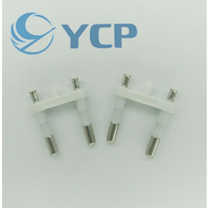 Pince de contact en laiton standard UE 4,0 mm en cuivre pur 250 V, solide et creuse, 10 A 16 A, pour prise - Product Image 2