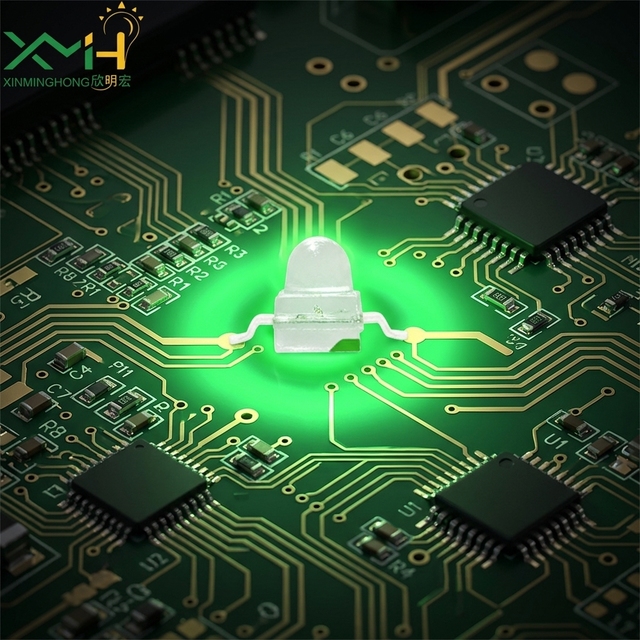 Latest Yellow-Green Light 1.8mm Axial SMD LED SANAN Chip-1.8-2.4V 30000 Hours Lifespan 0.06W 20mA CRI80 3-Year Zoom Lens