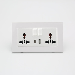 Enchufe de Pared Industrial con Clavija Europea de 250V, 1 Salida, Alta Calidad, Precio de Fábrica al <span class=keywords><strong>por</strong></span> <span class=keywords><strong>Mayor</strong></span> para Uso Doméstico y Comercial, <span class=keywords><strong>Productos</strong></span> Eléctricos - Product Image 5
