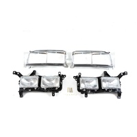 Pièces automobiles, autres accessoires extérieurs, support de phare, boîtiers de phares, supports compatibles avec LandCruiser LC80 1990-1997
