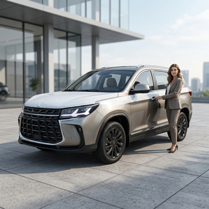 ตงฟง สำหรับ <span class=keywords><strong>T5</strong></span> MACH 7 ที่นั่ง รถ SUV ขนาดใหญ่ หรูหรา เกียร์อัตโนมัติ เทอร์โบ ล้อแม็ก R18 ภายในสีอ่อน หลังคาโลหะ พวงมาลัยซ้าย เบนซิน ใหม่ - Product Image 1
