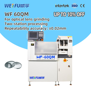 เครื่องเจียรทรงกระบอกอัตโนมัติเต็มรูปแบบ WF-60QM เครื่องเจียรและขัดเลนส์แบบสองสถานี - Product Image 2