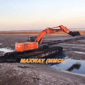 Sottocarro Anfibio MAXWAY (MMCL) Big Float con Motore DOOSAN e Cuscinetti per Escavatore Hitachi MAX200PU-S - Product Image 5