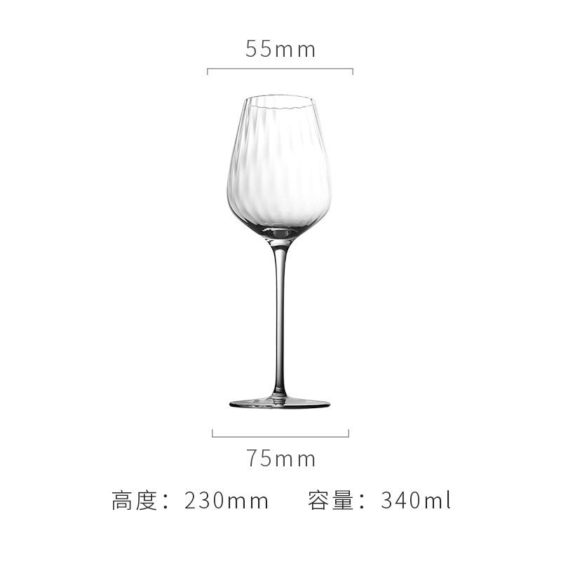 Red wine glass
