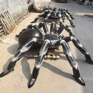 Escultura Decorativa de Araña Impresa en 3D Personalizada, de <span class=keywords><strong>Tamaño</strong></span> <span class=keywords><strong>Real</strong></span>, para Sala de Estar, Hotel, <span class=keywords><strong>Villa</strong></span>, Club, Artesanía Hecha a Mano en Resina - Product Image 1