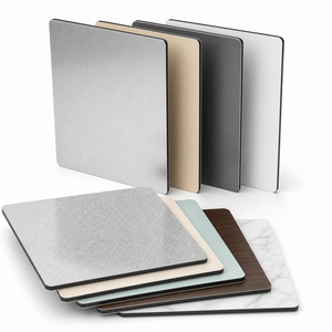 Panneau composite en aluminium PVDF de 4 mm ACP 1220x2440 mm pour <span class=keywords><strong>galerie</strong></span> d'art et revêtement de façade extérieure de bâtiment commercial - Product Image 2