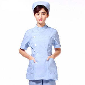 Set Uniforme Infermiera Tinta Unita, Tuta Medica Elasticizzata Comoda per Clinica, <span class=keywords><strong>Abbigliamento</strong></span> da Lavoro all'Ingrosso - Product Image 5
