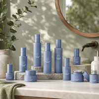 Vente en gros de flacons de lotion en verre personnalisés vides, pots de crème pour le visage, contenances de 30g, 50g, 15ml, 20ml, 30ml, 50ml, 80ml, 100ml, 120ml, emballages pour soins de la peau