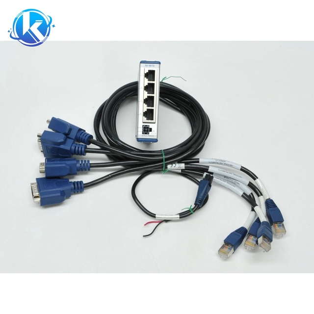 BRAND NEW NI 9870 198850E-01L 4-PORT RS232 WITH 182845C 1M CABLES LOC#N102