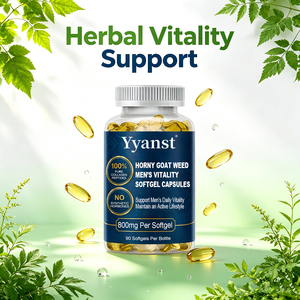 Gélules de 800mg de Plante de Bois de Bœuf (Horny Goat Weed) pour la Vitalité Masculine, 90 pièces – Soutient la Vitalité Quotidienne des Hommes et Maintient un Mode de Vie Actif – Complément Herbal - Product Image 6
