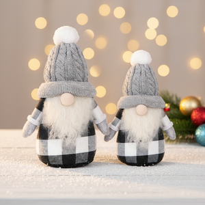 زينة عيد الميلاد السوداء على شكل قزم من إنتاج المصنع بالجملة، ديكورات عيد الميلاد السوداء - Product Image 3