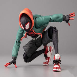 Giocattoli in PVC azione di alta qualità e giocattolo Robot Action Figure in acciaio casco miglia Morales Anime Figure vendetta alleanza <span class=keywords><strong>Super</strong></span> eroe - Product Image 2