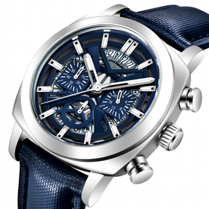Reloj de Cuarzo Analógico para Hombre Benyar, Multifuncional, Resistente al Agua 30M, con Calendario, para Negocios - Product Image 3