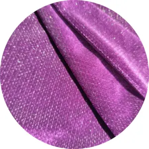 Woying95 % poliestere 5% Spandex con design termico lavorato a maglia in velluto coreano tessuto a righe con glitter
