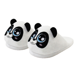 Pantofole Panda morbide su misura pantofole animali Panda <span class=keywords><strong>peluche</strong></span> uniche - Product Image 1