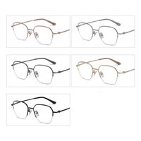 Gafas de Titanio Ligeras de Primera Calidad, Monturas Ópticas para Negocios, para Hombre y Mujer, Lentes de Lectura Unisex