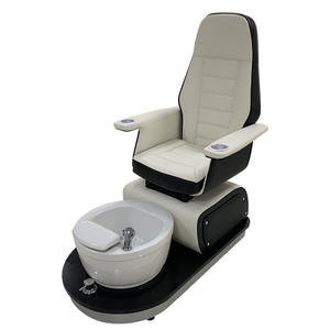 Fauteuil de manucure de luxe inclinable pour salon de beauté, avec massage électrique, soin des pieds et <span class=keywords><strong>pompe</strong></span> de drainage - Product Image 3
