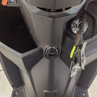 Scooter à essence 125cc, 4 temps, automatique, 85 km/h, nouveau modèle, injection de carburant, clé intelligente, scooter de ville pour trajets quotidiens