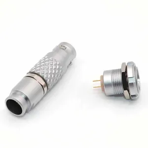 4 Way Connector Connector Supplier Mechanical Connector Push Pull Connector 4 Pin Plug For Medical Industry