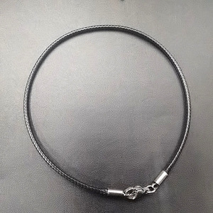 Red Waxed Thread <b>Bracelet</b> 1.5-3mm Stainless Steel Unisex Gift Jewelry <b>String</b> <b>Bracelet</b> - Product Image 2