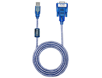 Convertidor USB 2.0 a RS232 con Chipset FTDI, Alimentado por USB, Uso Industrial, UOTEK UT-8801 RTS, Velocidad de Transmisión de 300bps-460.8kbps, Estándar ESD de 15KV