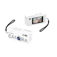 Kamera Mini Digital G6 Thumb Camera Laris Manis dengan Perekaman Video 1080P, Layar 0,96 Inci, Mikrofon Terintegrasi, dan Tipe-C