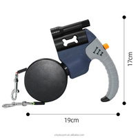 Laisse Rétractable pour Animaux de Compagnie, Meilleure Vente en Usine, pour Chiens et Chats, Design Réfléchissant, Matériau ABS Durable, Extension Automatique Réglable