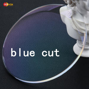 Alta calidad 1,56 Uv420 <span class=keywords><strong>Blue</strong></span> <span class=keywords><strong>Block</strong></span> Eyeglass <span class=keywords><strong>Lentes</strong></span> ópticas Stock Lens <span class=keywords><strong>Blue</strong></span> <span class=keywords><strong>Light</strong></span> Cut <span class=keywords><strong>Block</strong></span> <span class=keywords><strong>Blue</strong></span> <span class=keywords><strong>Lentes</strong></span> ópticas - Product Image 1