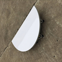 Scène modulaire ronde légère et portable pour événements DJ, avec montage facile, estrade en alliage d'aluminium et plateforme en contreplaqué