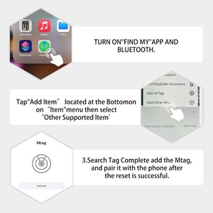 Akıllı IOS Apple Bul Uygulaması ile Araçlar ve Bisikletler için Manyetik Silikon Kılıflı Su Geçirmez Mini Gizli GPS Kablosuz İzleyici - Product Image 6