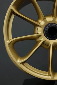 Ruedas forjadas de coche de pasajeros con bloqueo central para Porsche Taycan <span class=keywords><strong>Macan</strong></span> 20 <span class=keywords><strong>21</strong></span> 22 pulgadas, llantas de coche de lujo personalizadas de aleación de aluminio - Product Image 3