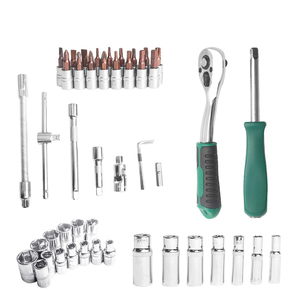 53Pcs Ô Tô Kit Tùy Chỉnh Tự Động Dụng Cụ cầm Tay Bộ Với Trường Hợp Khó Khăn Bao Gồm Ổ Cắm Ratchet Cờ Lê Cờ Lê Cờ Lê OEM Hỗ trợ - Product Image 3