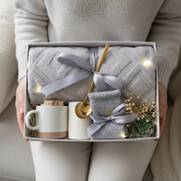 Articles cadeaux de luxe promotionnels en gros, carnet, cadeau d'affaires, couverture, tasse, ensemble cadeau de carnet personnalisable avec stylo et bouteille