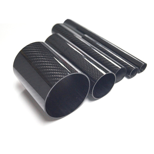 OEM ODM OBM OD25mm 23mm Tube en fibre de carbone personnalisé de haute qualité 3K Direct usine Sans intermédiaire 100% fibre de carbone Haute pureté - Product Image 6