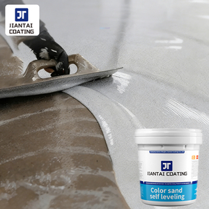 สีทาพื้นอีพ็อกซี่ทรายสี  ปรับระดับเองได้  ทนทานต่อการสึกหรอในโรงงาน/เวิร์กช็อป  ขายตรงจากโรงงาน - Product Image 1
