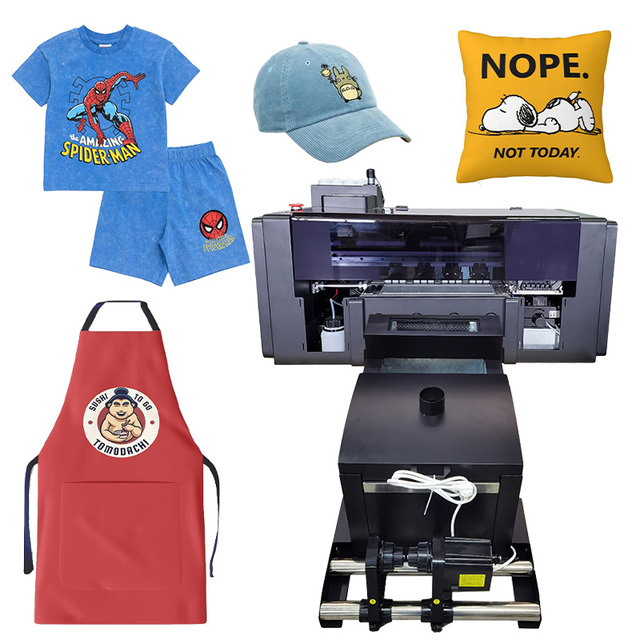 Factory Grando Dual Head Dtf Printer and Shaker System Transfer 24 Inch Dtf Printer Dtf Printer for Tshirts Heat Transfer