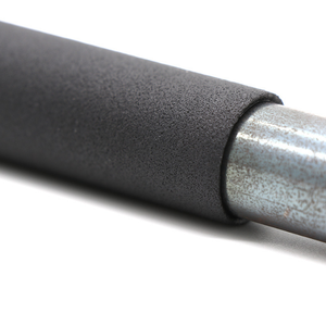 Chanvre noir givré anti-dérapant moyen manchon queue manchon poignée gant PVC plastique enduit acier pelle pelle tube de fibre de verre - Product Image 2