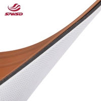 Plancher de bateau en mousse PE/EVA Offre Spéciale Plancher en bois de teck artificiel Plancher de bateau de yacht marin auto-adhésif