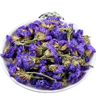 Bunga Statice Ungu Kering Grosir, Limonium Sinuatum Alami, Kuncup Bunga Kering untuk Bahan Baku Campuran Teh Herbal