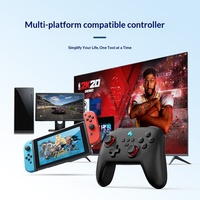 Manette de jeu sans fil S11 pour smartphones et PC, en ABS, avec fonction de réveil, vibration et détection de mouvement, style arcade